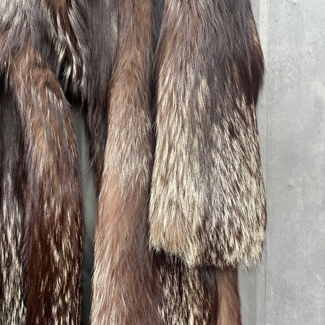 GRACE グレース ファーコート ロングコート 毛皮 ブラウン系 高級感