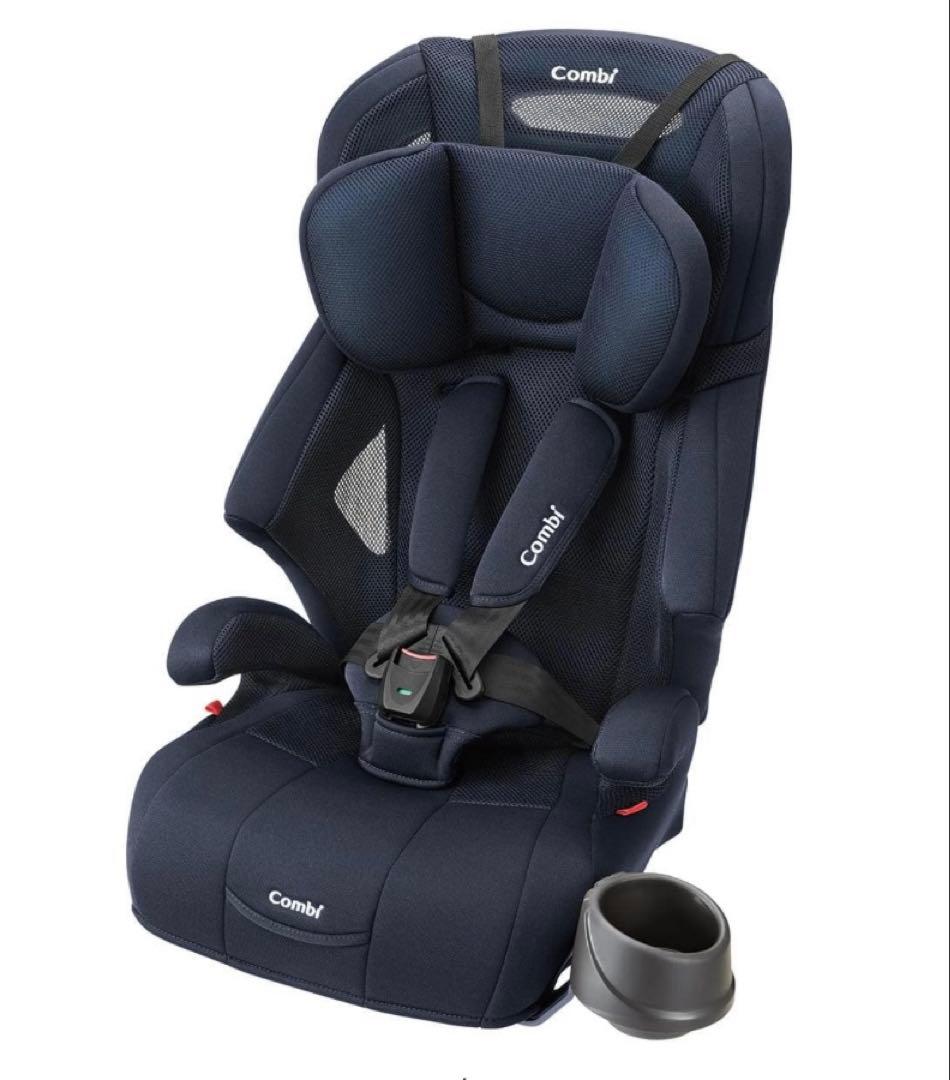 Combi チャイルドシート ジョイトリップ エアスルー ネイビー 美品 説明書