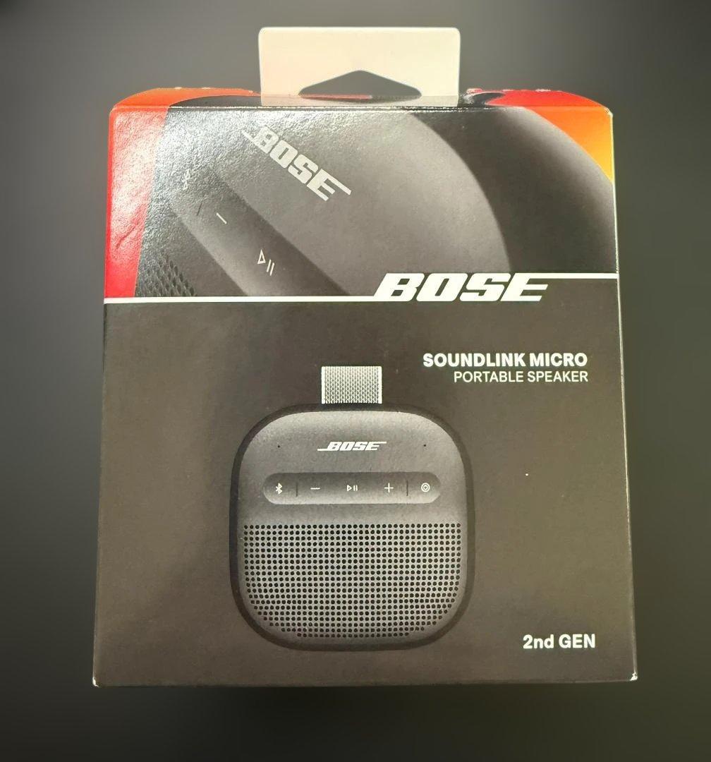 BOSE SOUNDLINK MICRO 2nd GEN ポータブルスピーカー