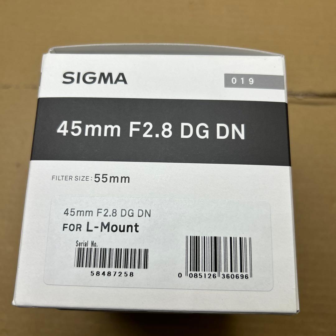 SIGMA 45mm F2.8 DG DN Lマウント