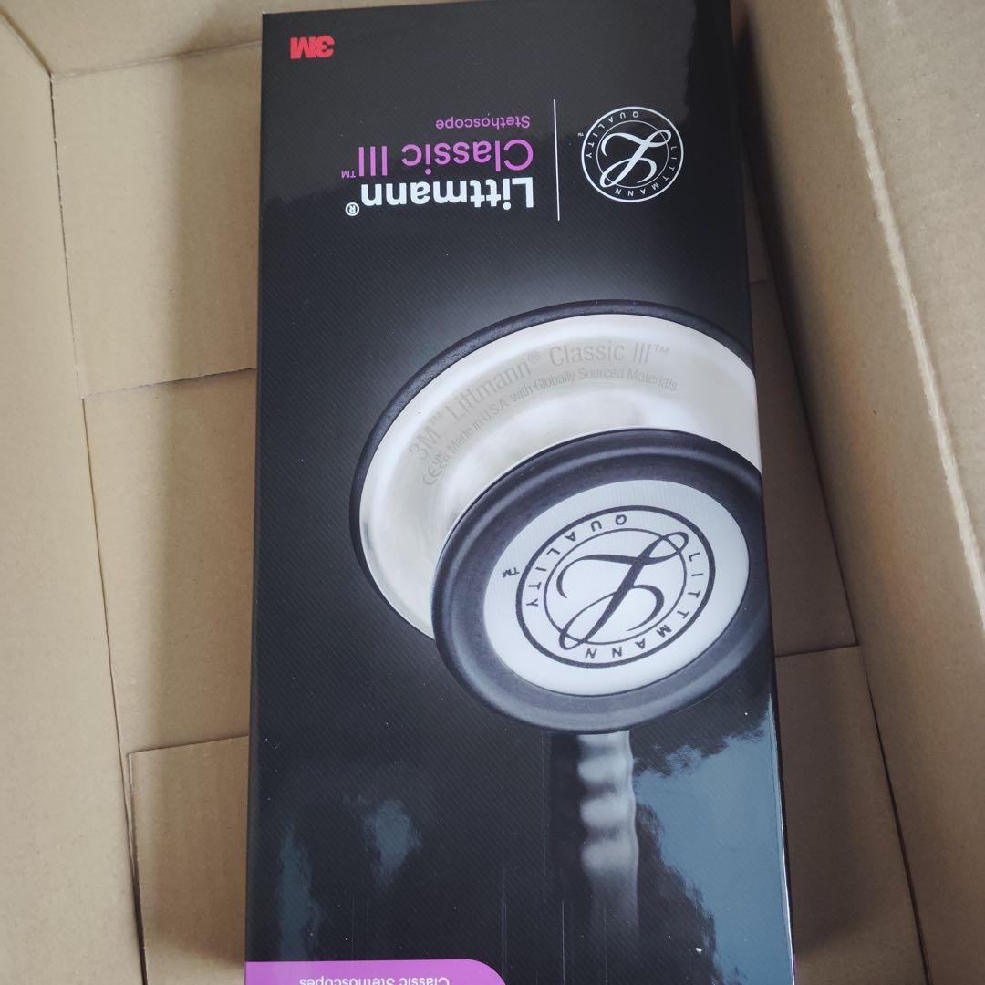 zk2754 Littmann Classic III 聴診器 黒
