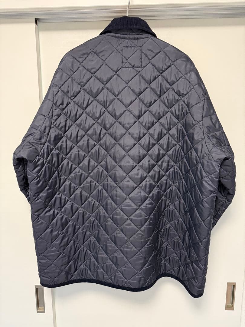 ラベンハム　ビームス別注　カバーオール　ネイビー