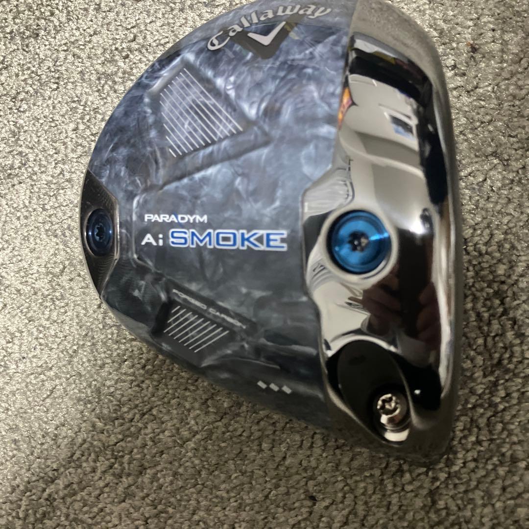 本日限定価格美品キャロウェイAIスモークトリプルダイヤドライバーヘッド10.5°