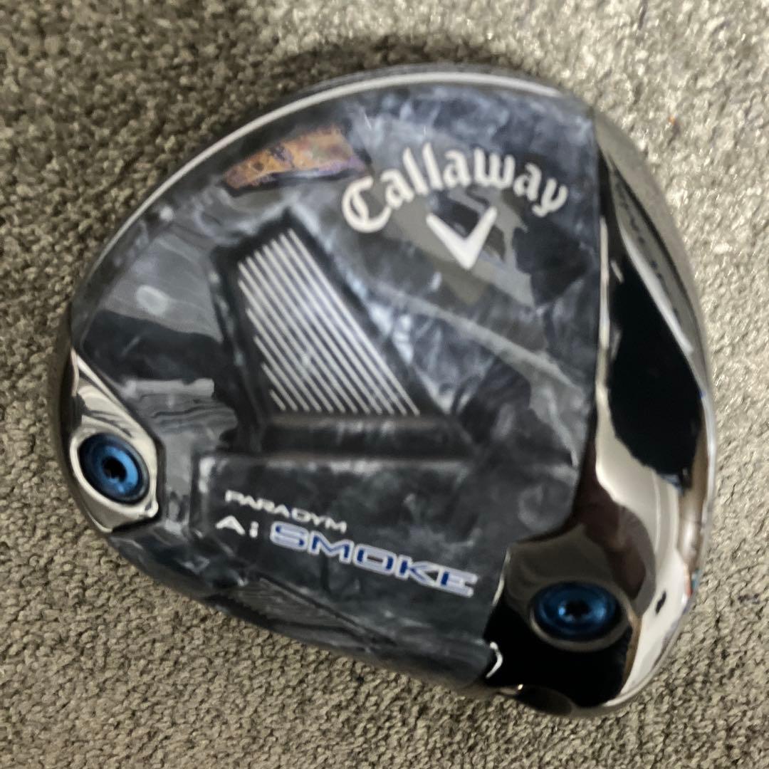 本日限定価格美品キャロウェイAIスモークトリプルダイヤドライバーヘッド10.5°