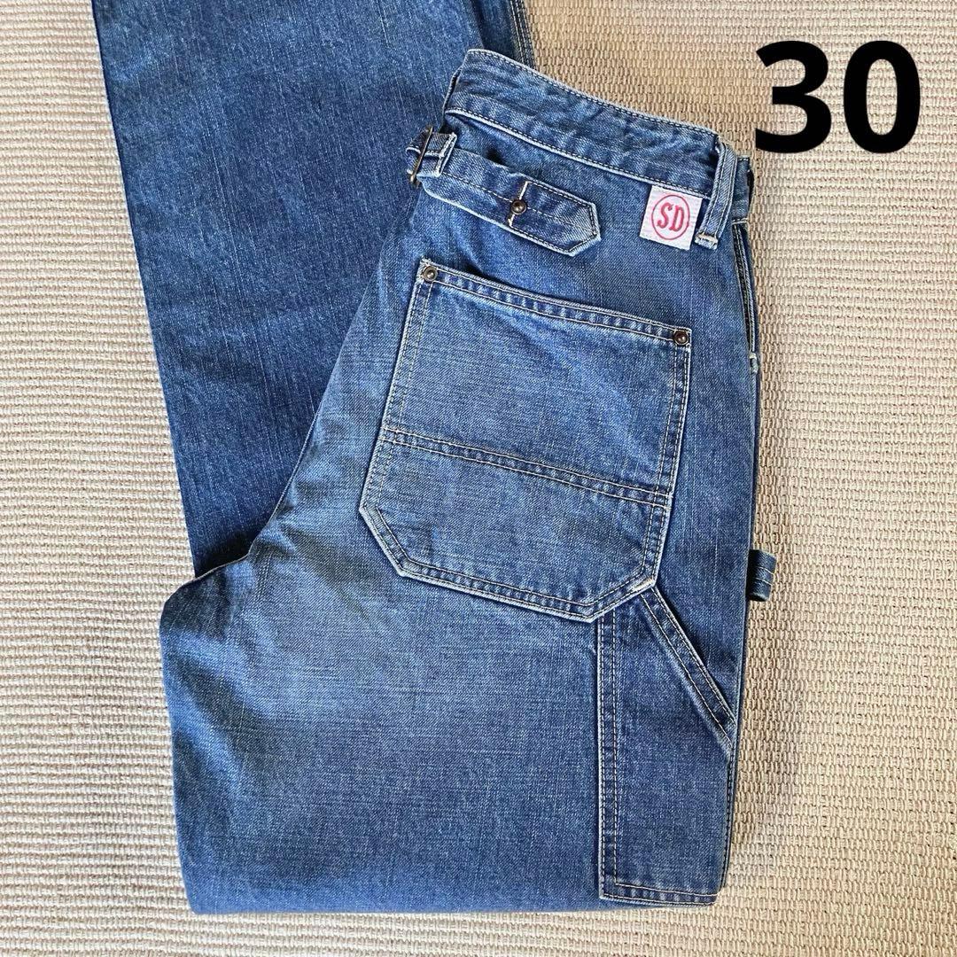 美品 STANDARD CALIFORNIA デニムペインターパンツ シンチ