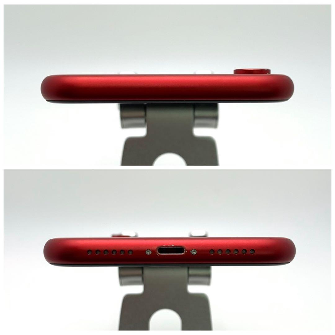 B 100% iPhone XR 64 GB SIMフリー レッド 本体