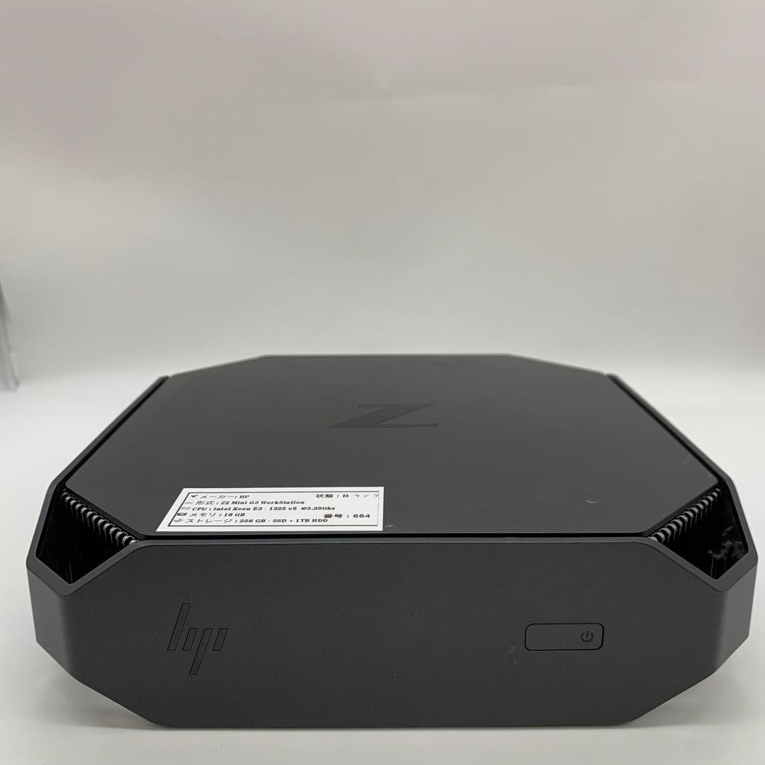 ミニPC HP Z2 Mini G3 WorkStation | 1256 GB