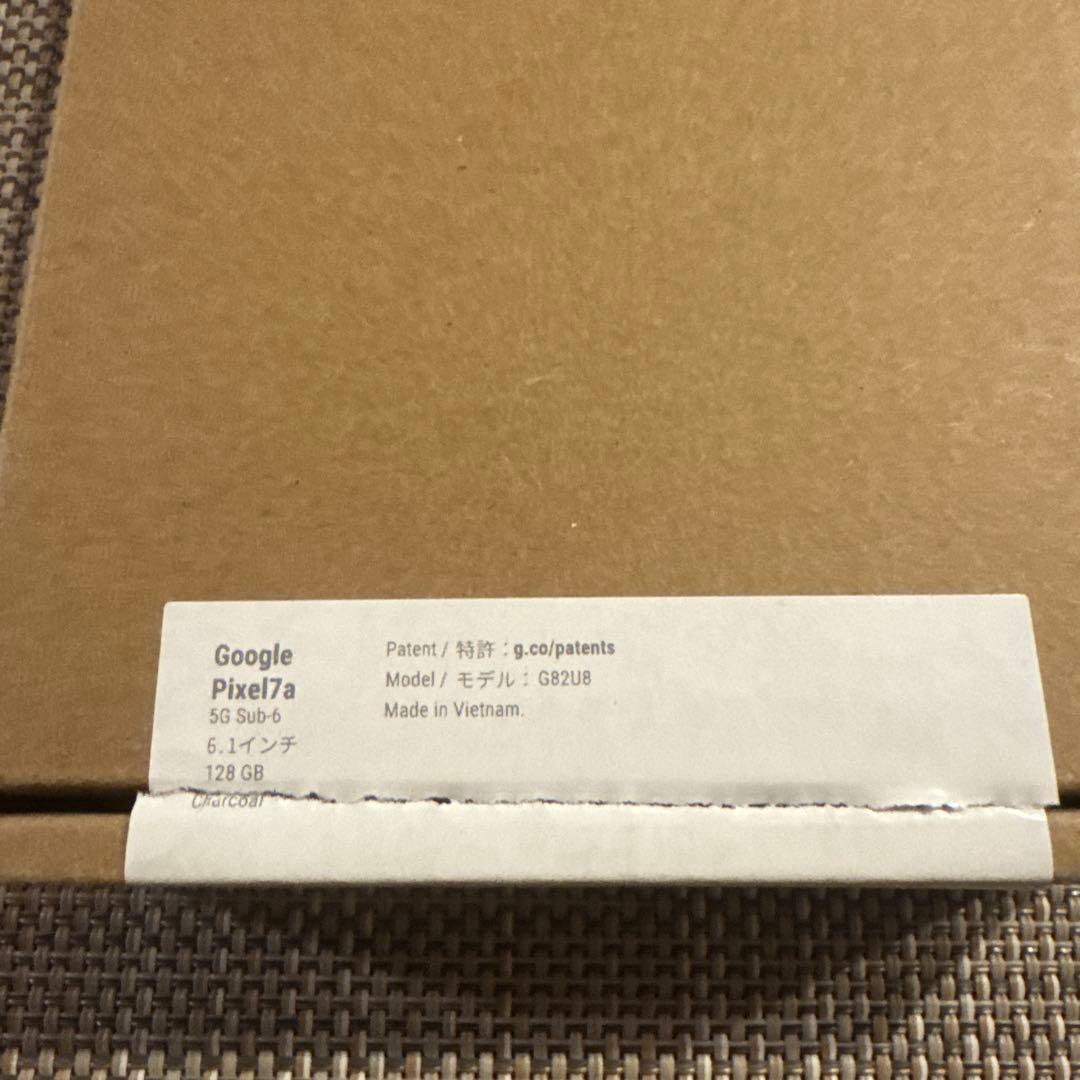 【未使用】Google Pixel 7a 128GB 再生品