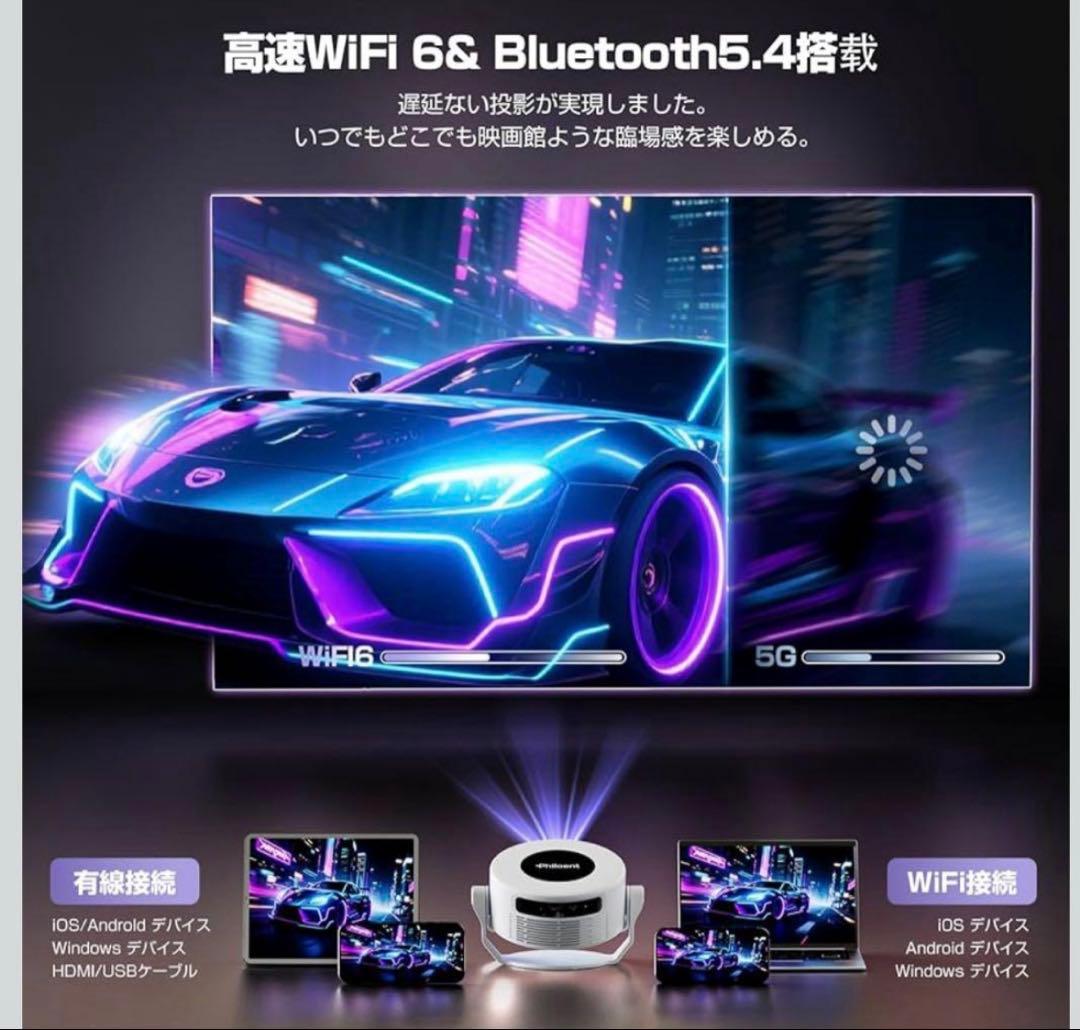 ⭐️メルカリ上最新モデル⭐️プロジェクター