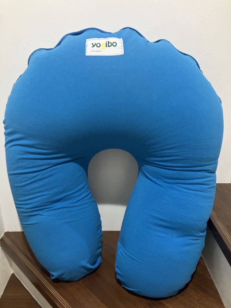 yogibo サポート ブルー+ピンクカバー1枚付き