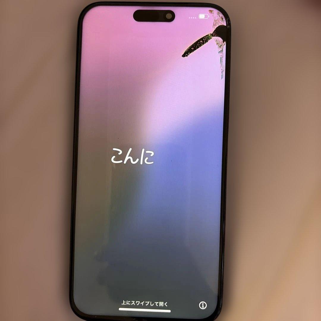 ア*3様 iPhone15ProMAX 液晶割れあり