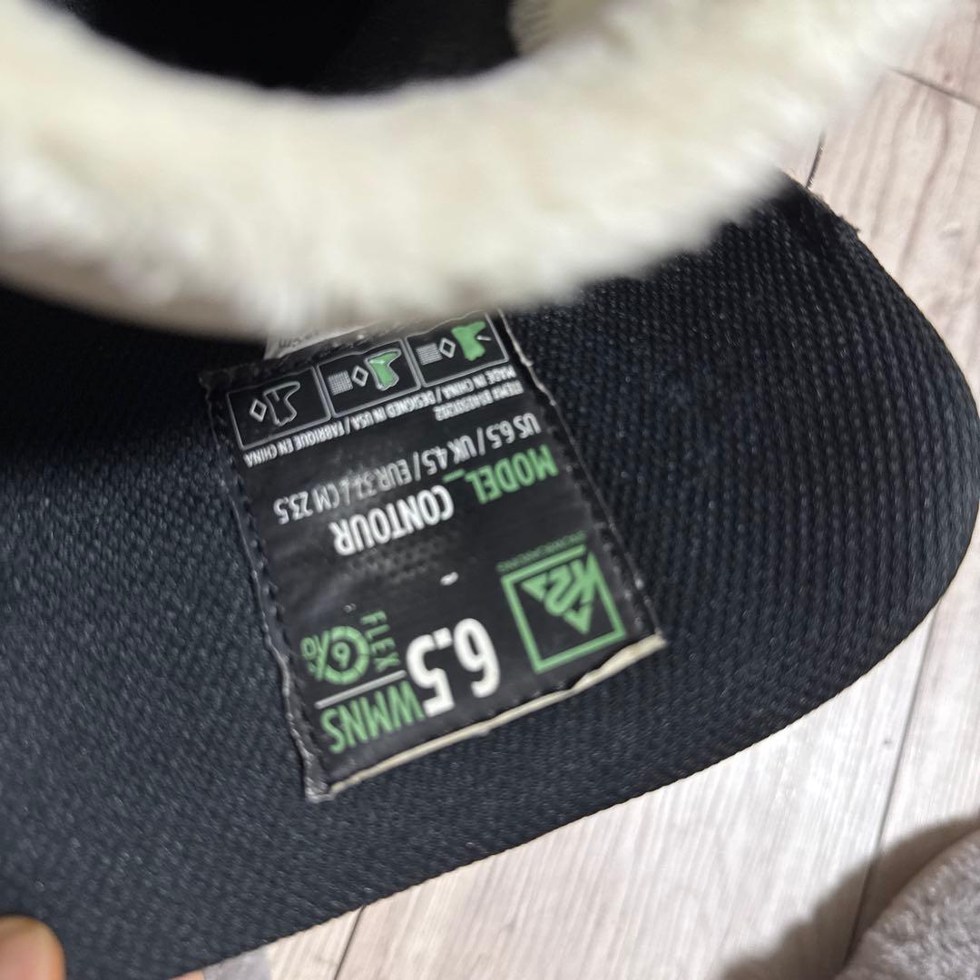 K2 CONTOUR スノーボードブーツ 女性用 オリーブグリーン/ブラウン