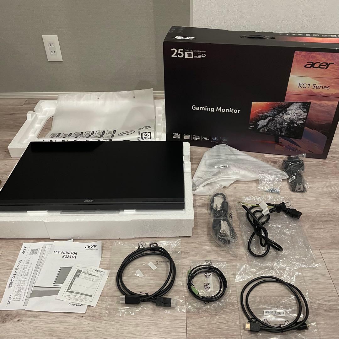 Acer ゲーミングモニター 24.5インチ