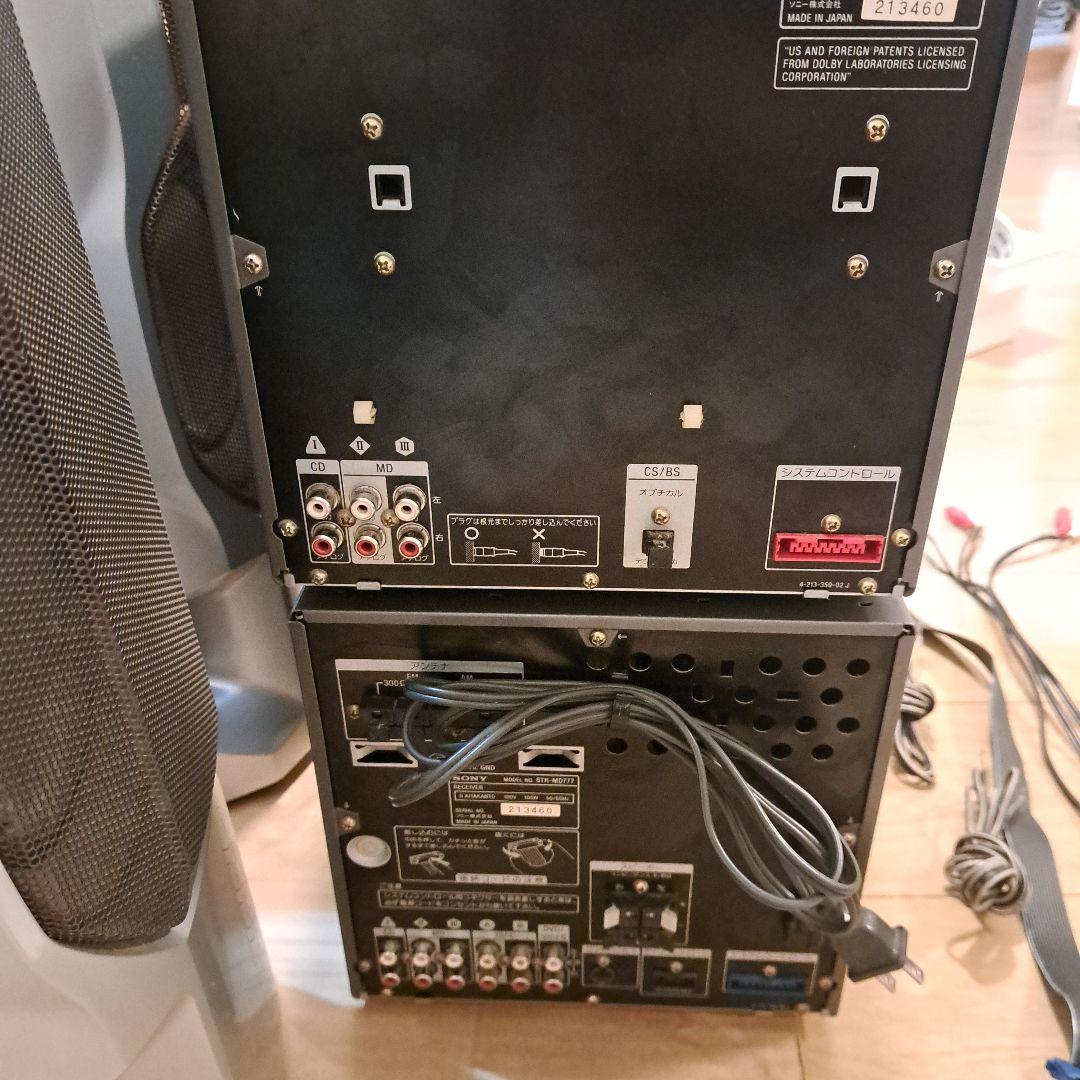 SONY　ソニー コンポ DHC-MD777 ジャンク品扱い