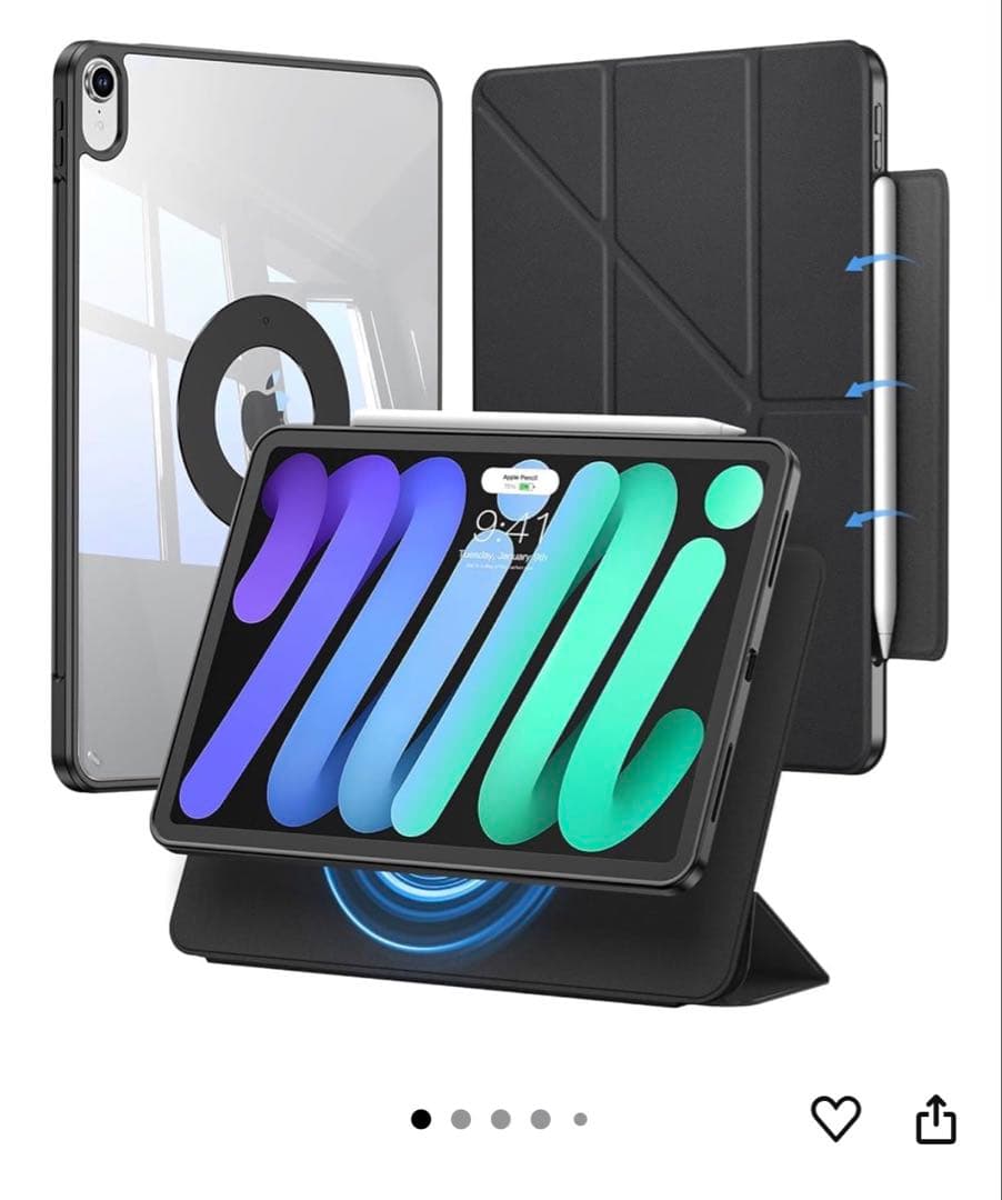 iPad mini 6 WiFiモデル 256GB 美品　フィルムカバー付き