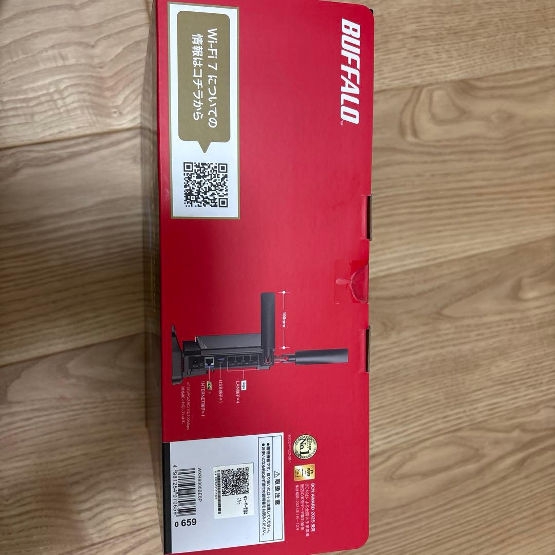 BUFFALO Wi-Fiルーター WXR9300BE6P