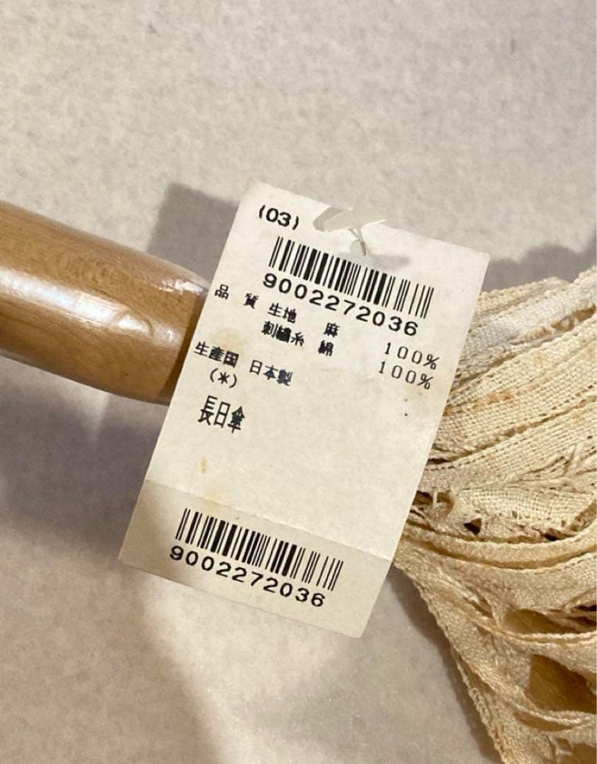 k*a様 【未使用】CHIKAZAWA 近沢レース 日傘 日本製 レース タグ付