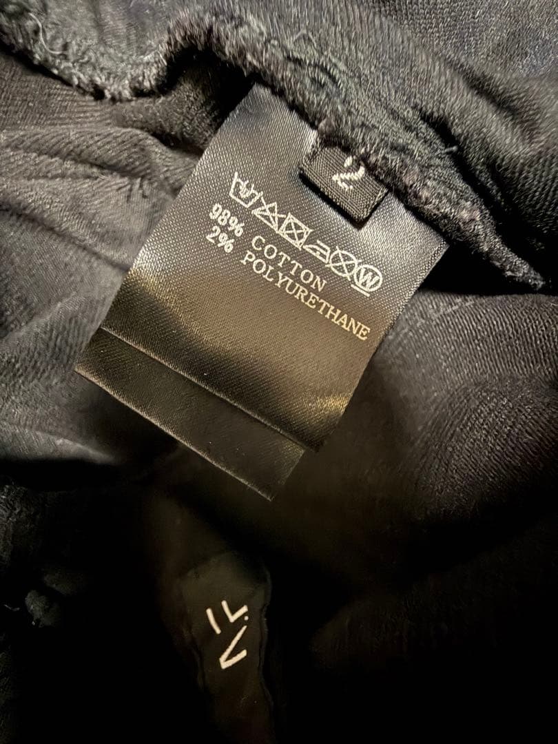 A.F ARTEFACT ストレッチサルエルスキニーデニム