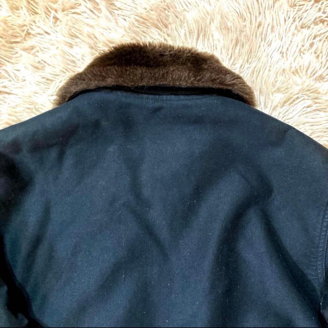 アルファインダストリーズ　 N-1 デッキジャケット　ブラック　L 胸ポケット