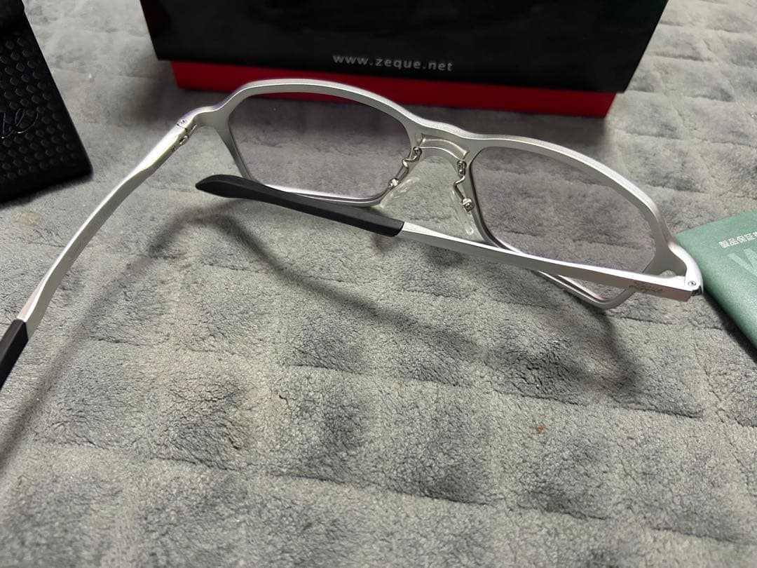 タレックス偏光サングラス モアイパープル ゼクー ZEAL