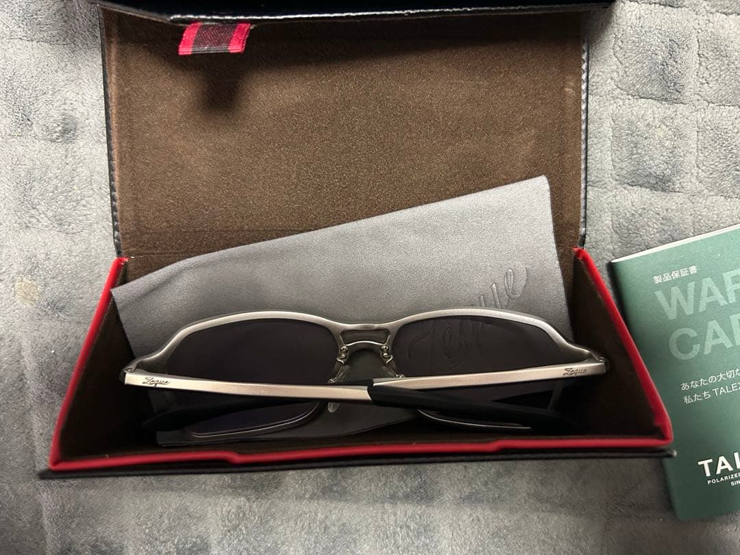 タレックス偏光サングラス モアイパープル ゼクー ZEAL