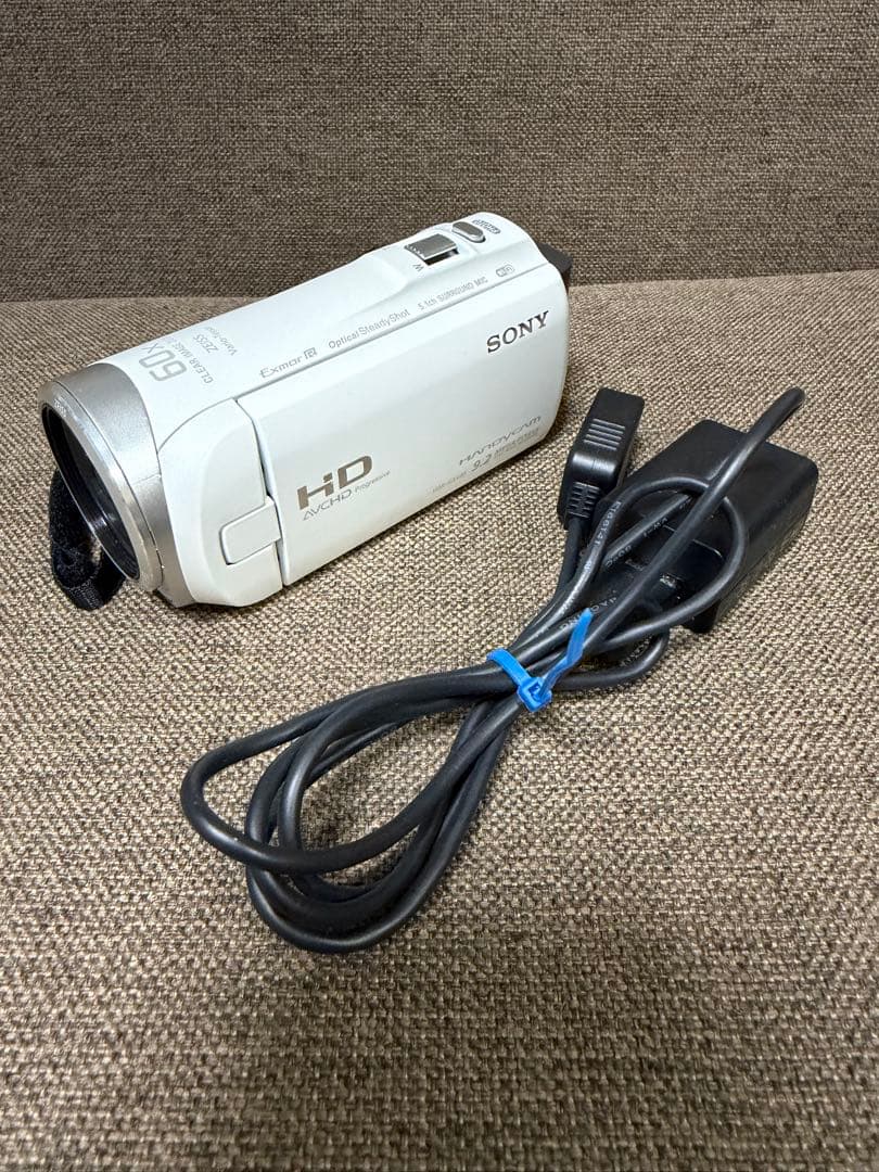 ハンディカム　HDR-CX485 ホワイト　Wi-Fi対応