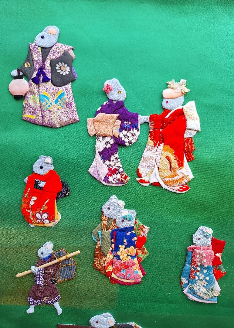 押し絵、タペストリ－　福すけ