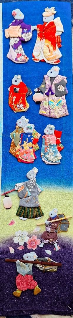 押し絵、タペストリ－　福すけ