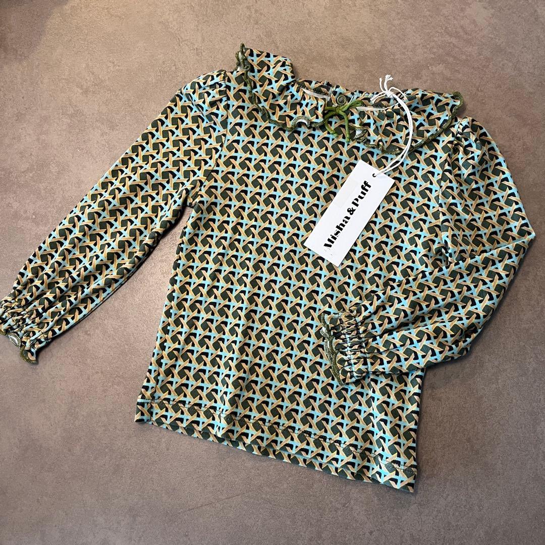 【新品未使用タグ付き】Misha & Puff 長袖シャツ 3y