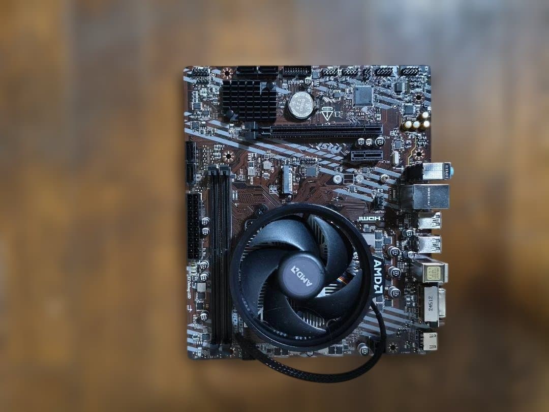 Ryzen 5600GT＋MSI マザーボードA520M-A PRO