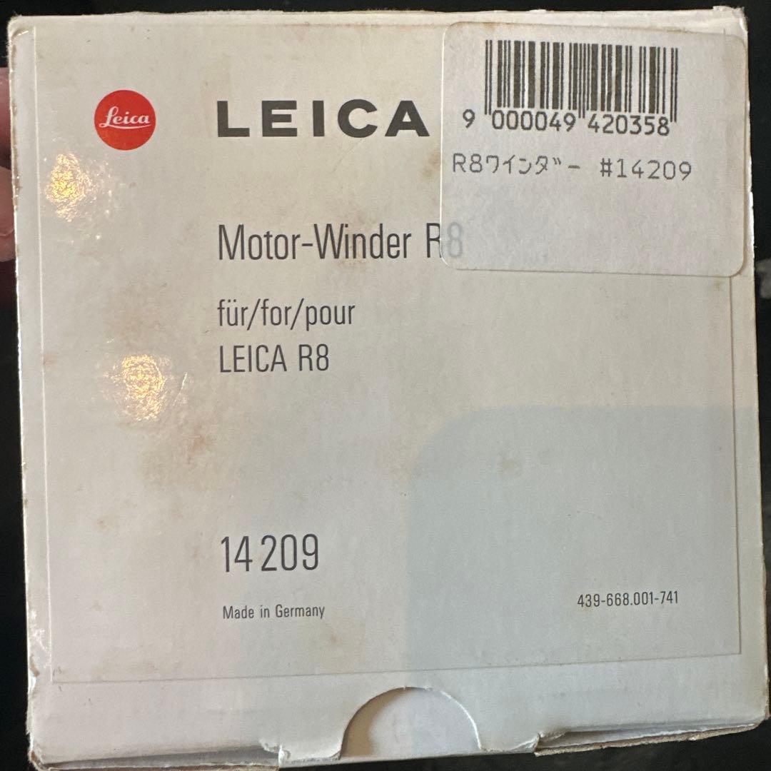 (JCD)LEICA R8 モーターワインダーセット