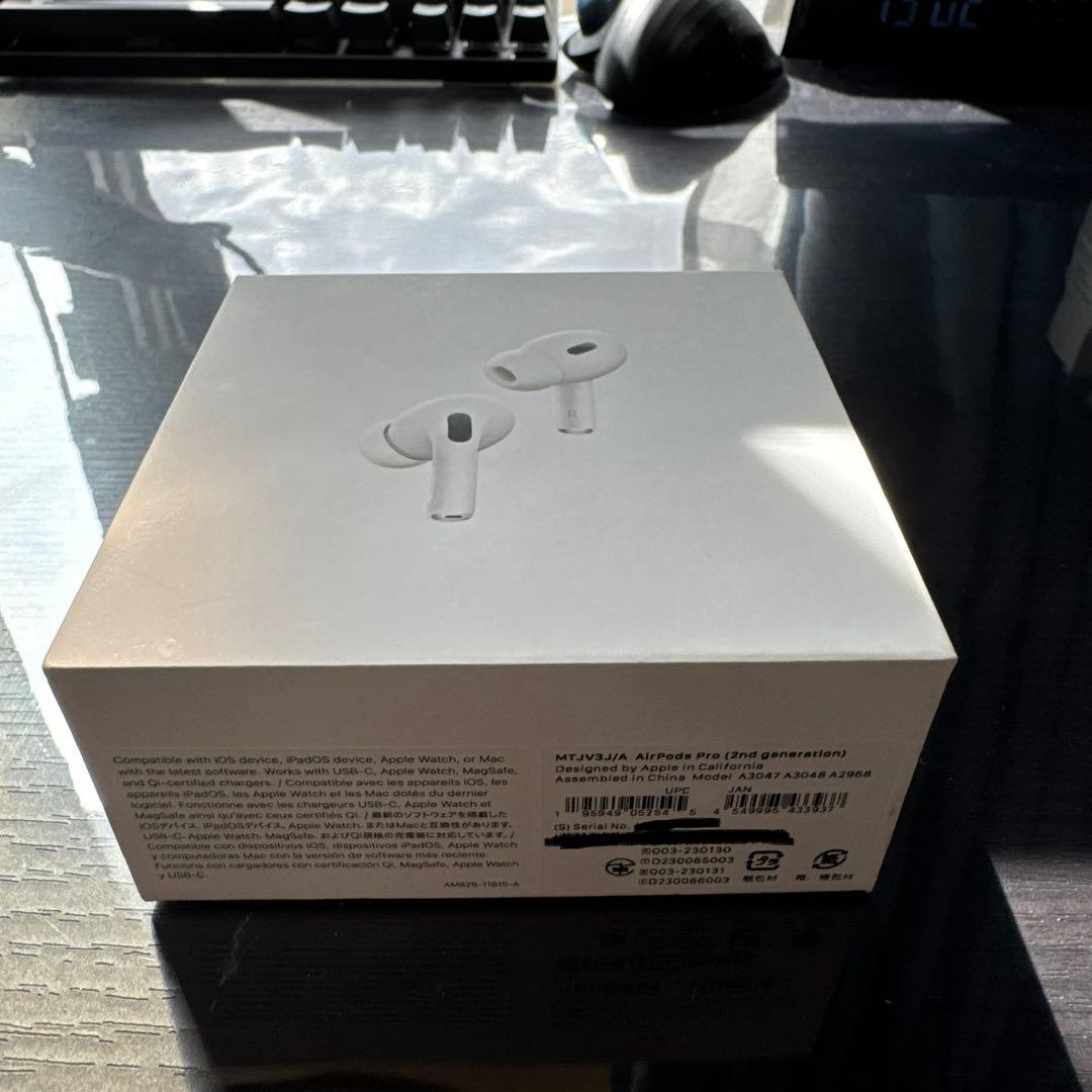 AirPods Pro2(第二世代) MTJV3J/A Type-C