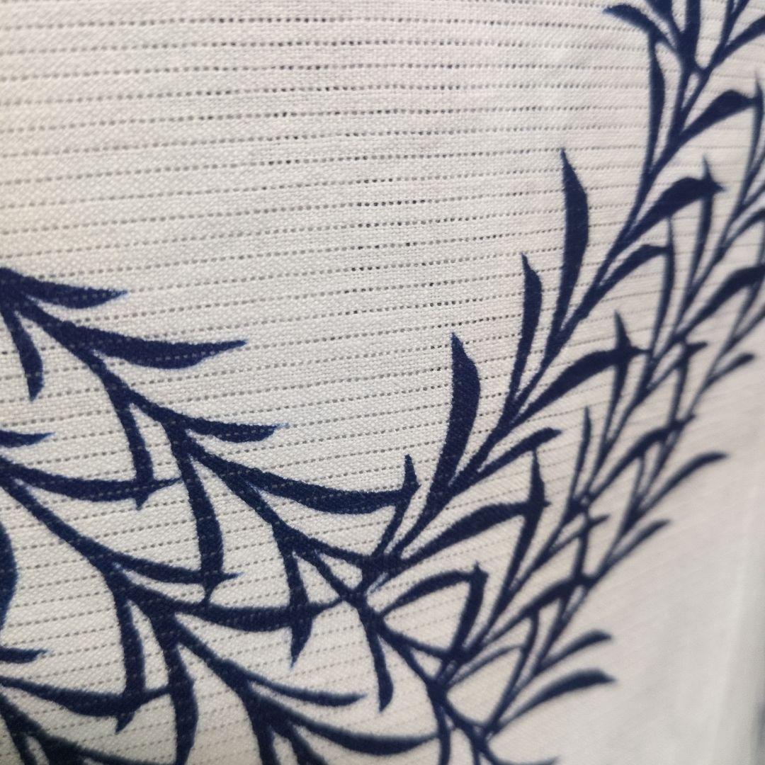 美品 綿絽浴衣＋半幅帯＋帯締め フルセット