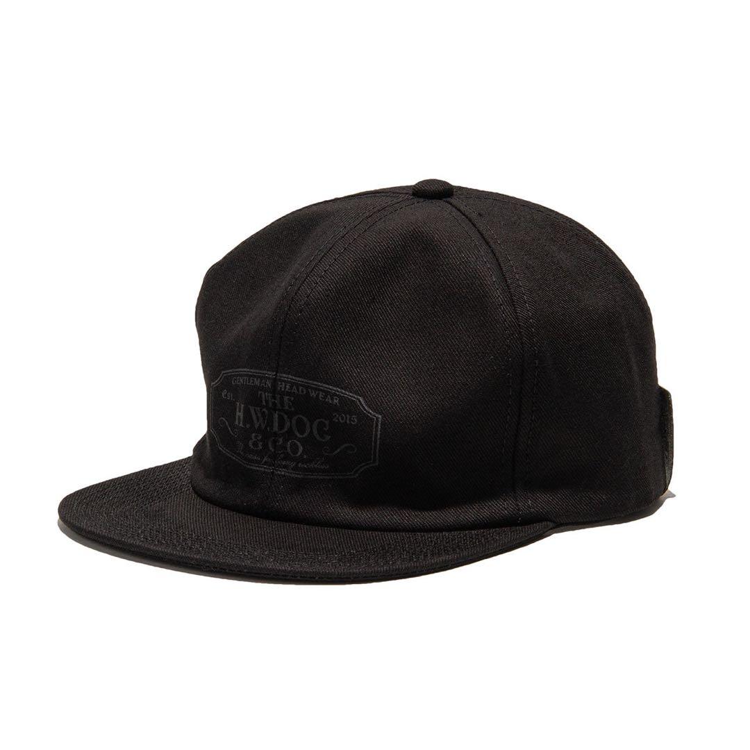 限定 黒レザータグ h.w.dog トラッカーキャップ TRUCKER CAP