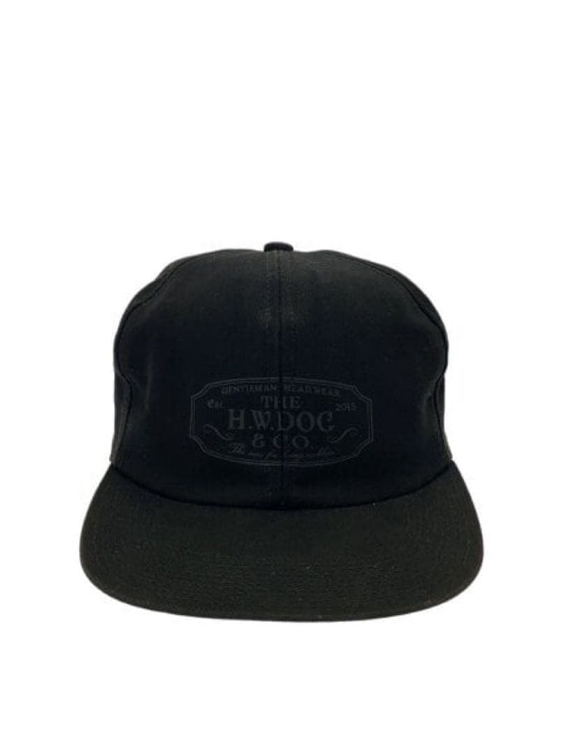 限定 黒レザータグ h.w.dog トラッカーキャップ TRUCKER CAP