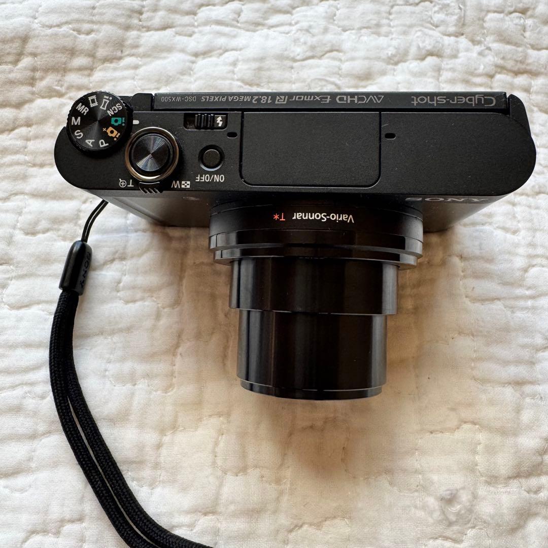 美品！SONY Cyber-Shot DSC-WX500/バッテリーチャージャー