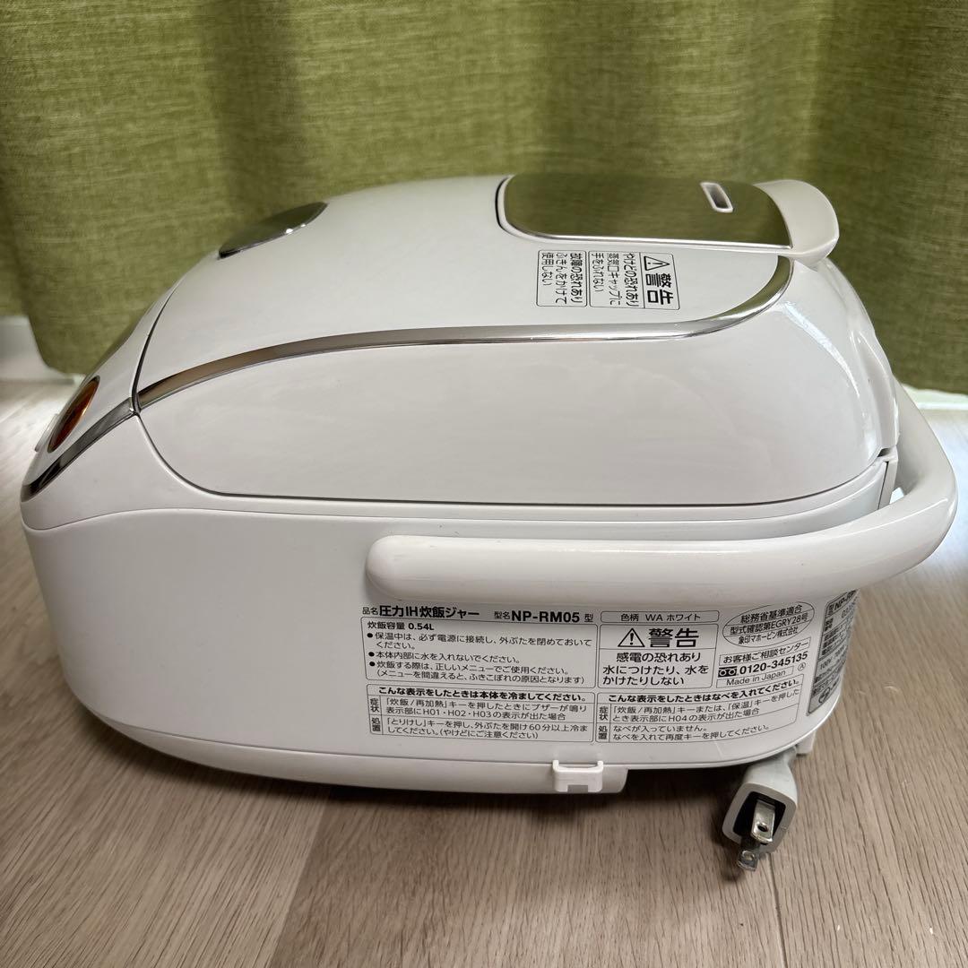 2021年製　訳あり　象印 NP-RM05 圧力IH炊飯ジャー　炊飯器