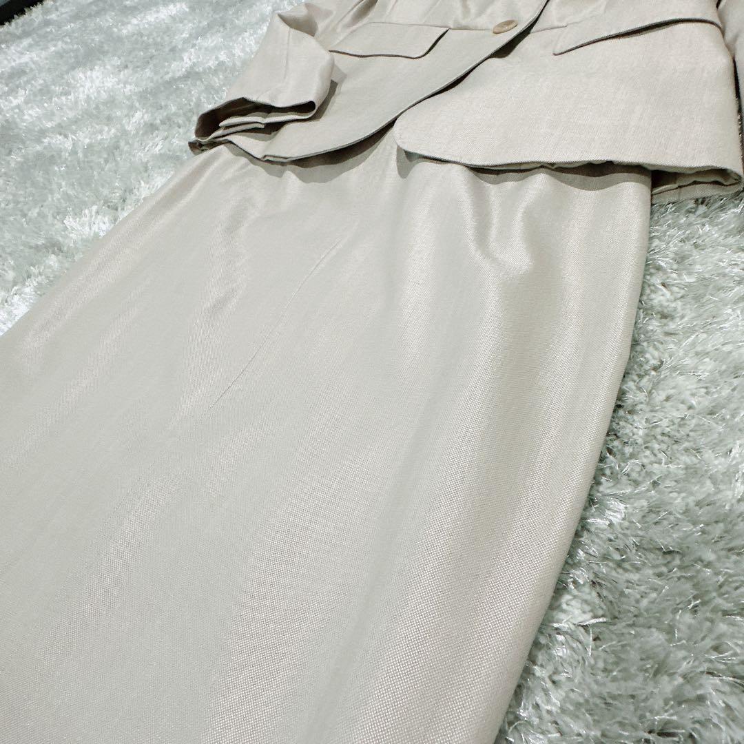 MAXMARA マックスマーラ スーツ　ジャケット　スカート ウール　シルク