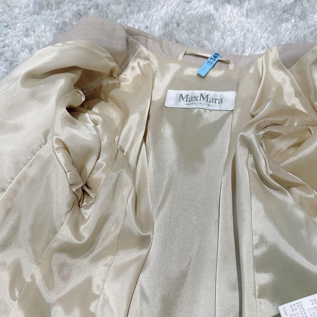 MAXMARA マックスマーラ スーツ　ジャケット　スカート ウール　シルク