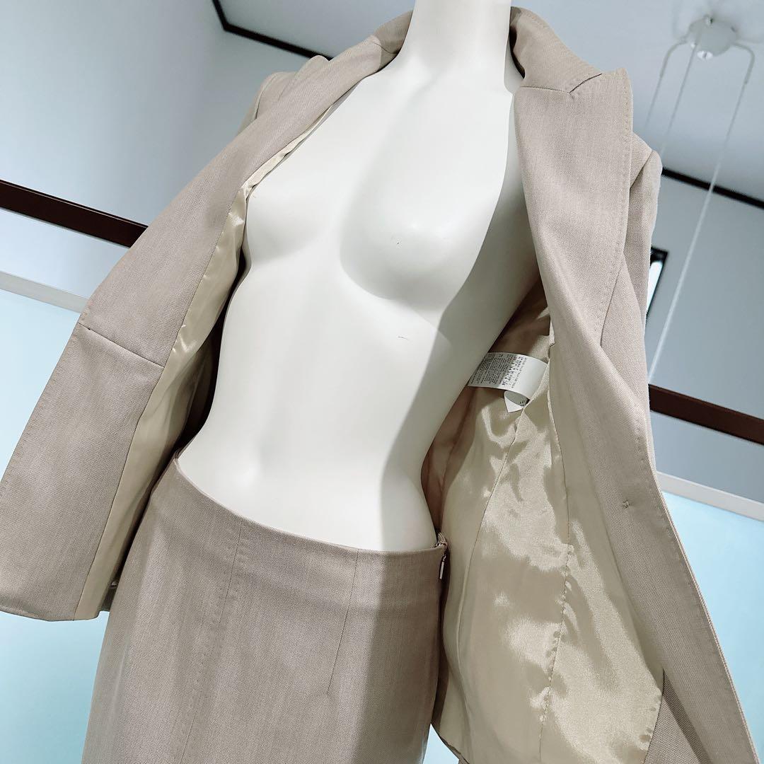 MAXMARA マックスマーラ スーツ　ジャケット　スカート ウール　シルク