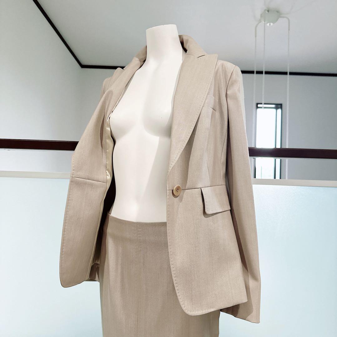 MAXMARA マックスマーラ スーツ　ジャケット　スカート ウール　シルク