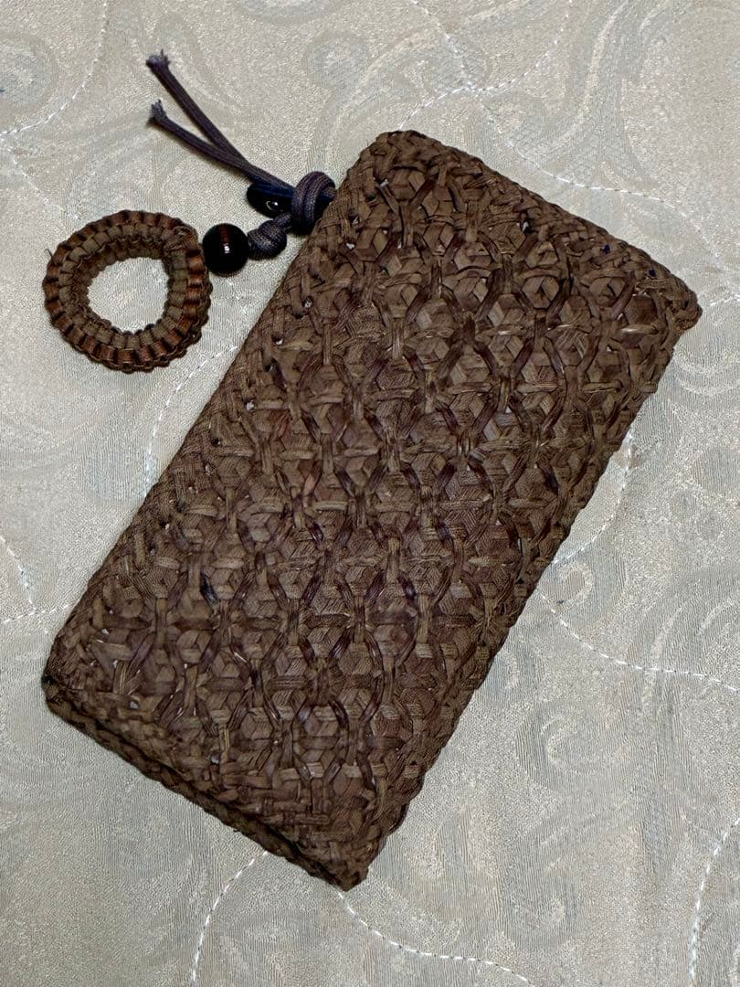 純国産 山葡萄の財布 チャーム付