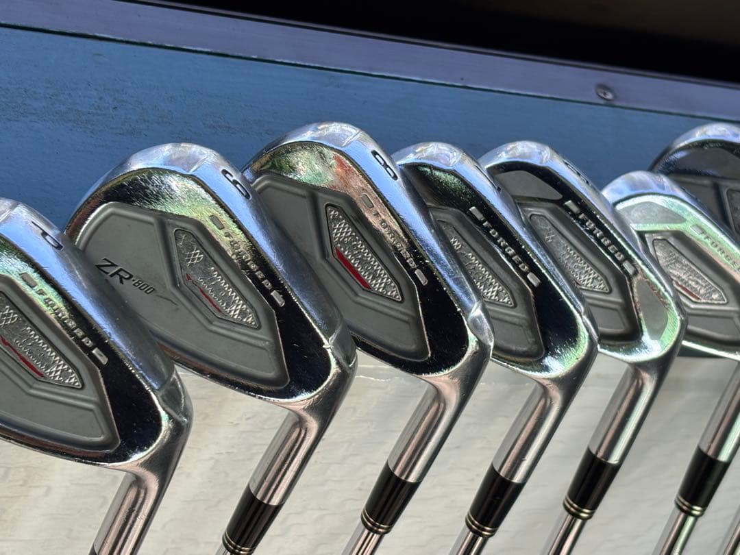 スリクソンZR800 4〜9 P 7本セット NSpro950 Ｓシャフト
