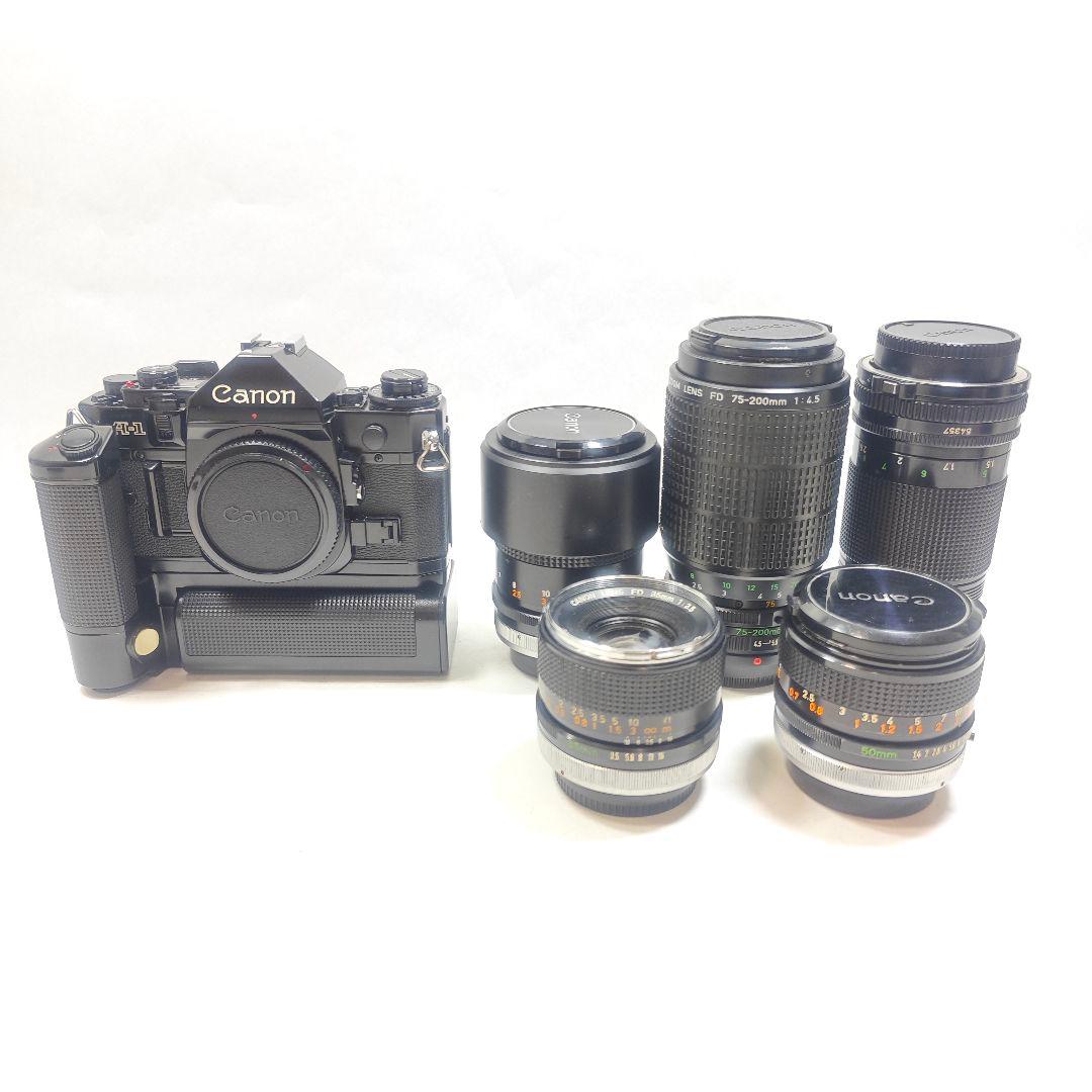 Canon A-1 一眼レフカメラ レンズ5本セット