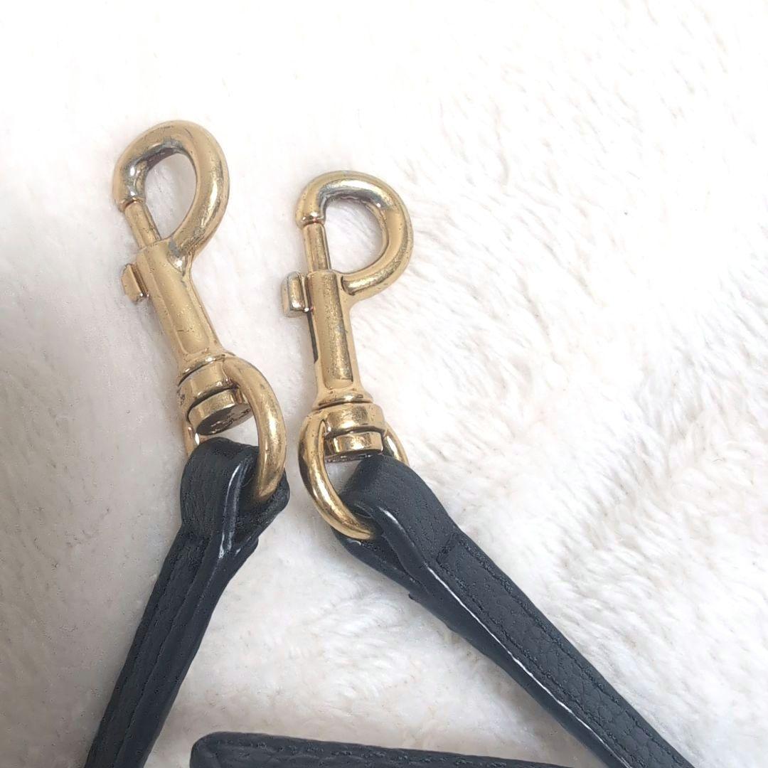 TORYBURCH　トリーバーチ　ペリー ボンベミニショルダーバッグ　レザー　黒