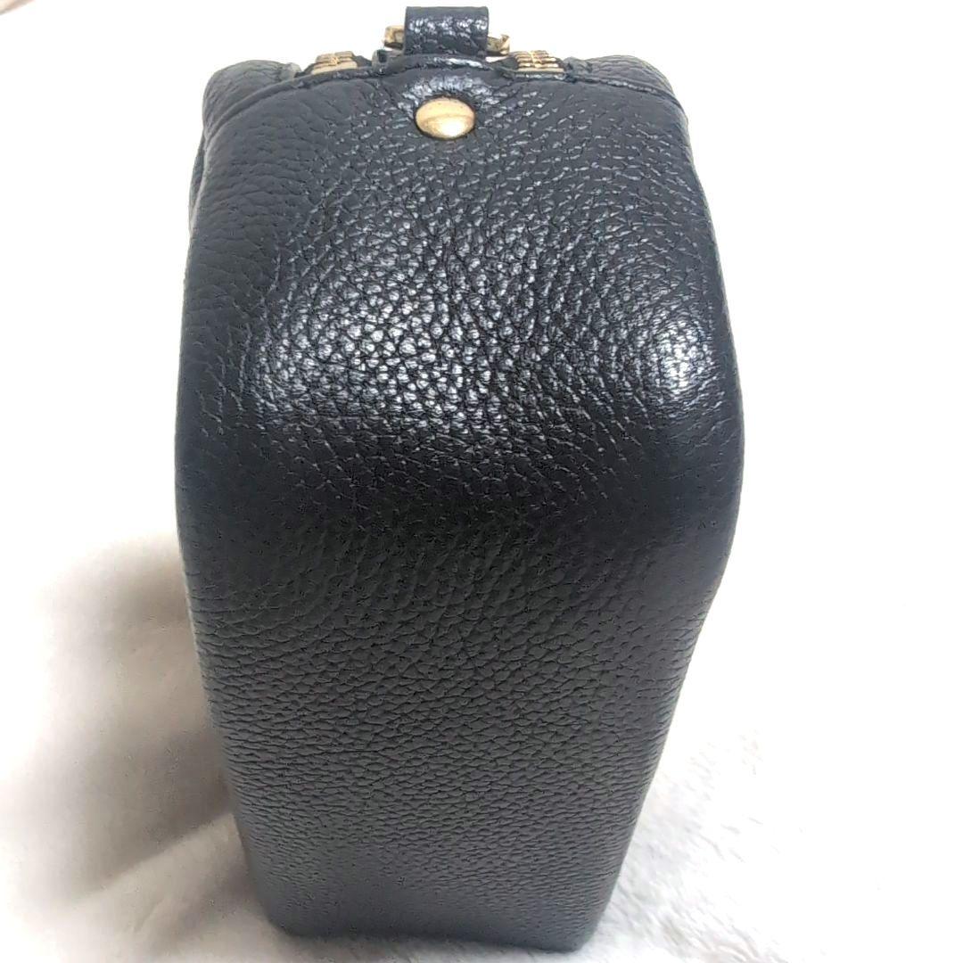 TORYBURCH　トリーバーチ　ペリー ボンベミニショルダーバッグ　レザー　黒