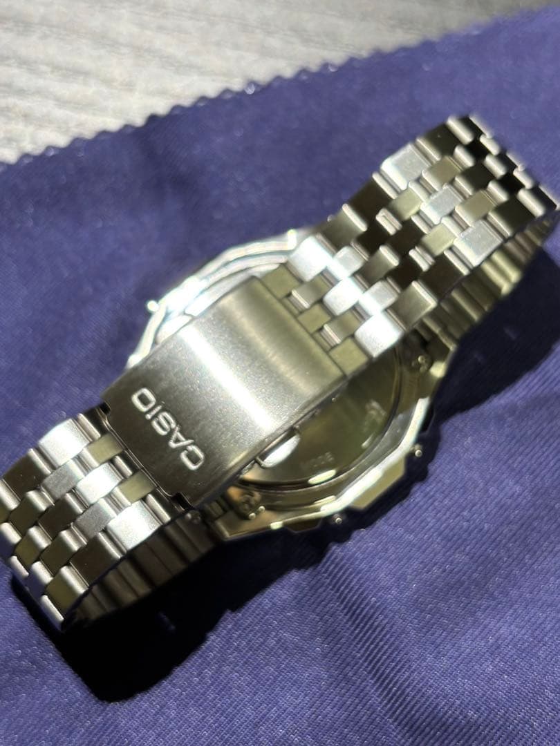 CASIO A1000D-7 メッキ無し5連ベルA1000 箱無し