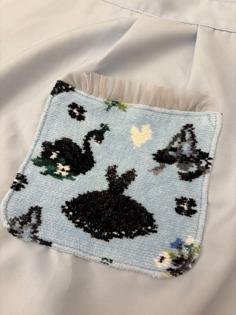 希少♡FEILER フェイラー,スワンレイク,エプロン