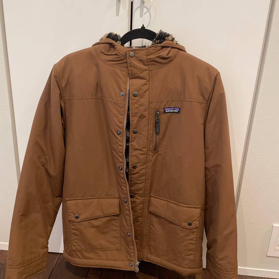 patagonia ボーイズインファーノジャケット ナイロン キャメル XL14
