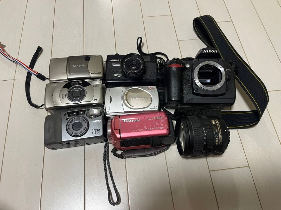 カメラセット！